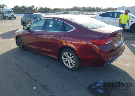 2015 Chrysler 200 Limited z USA, uszkodzony, nr VIN 1C3CCCAB1FN628882